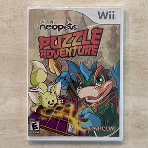 Neopets Puzzle Adventure Wii Game Brand New Factory Sealed